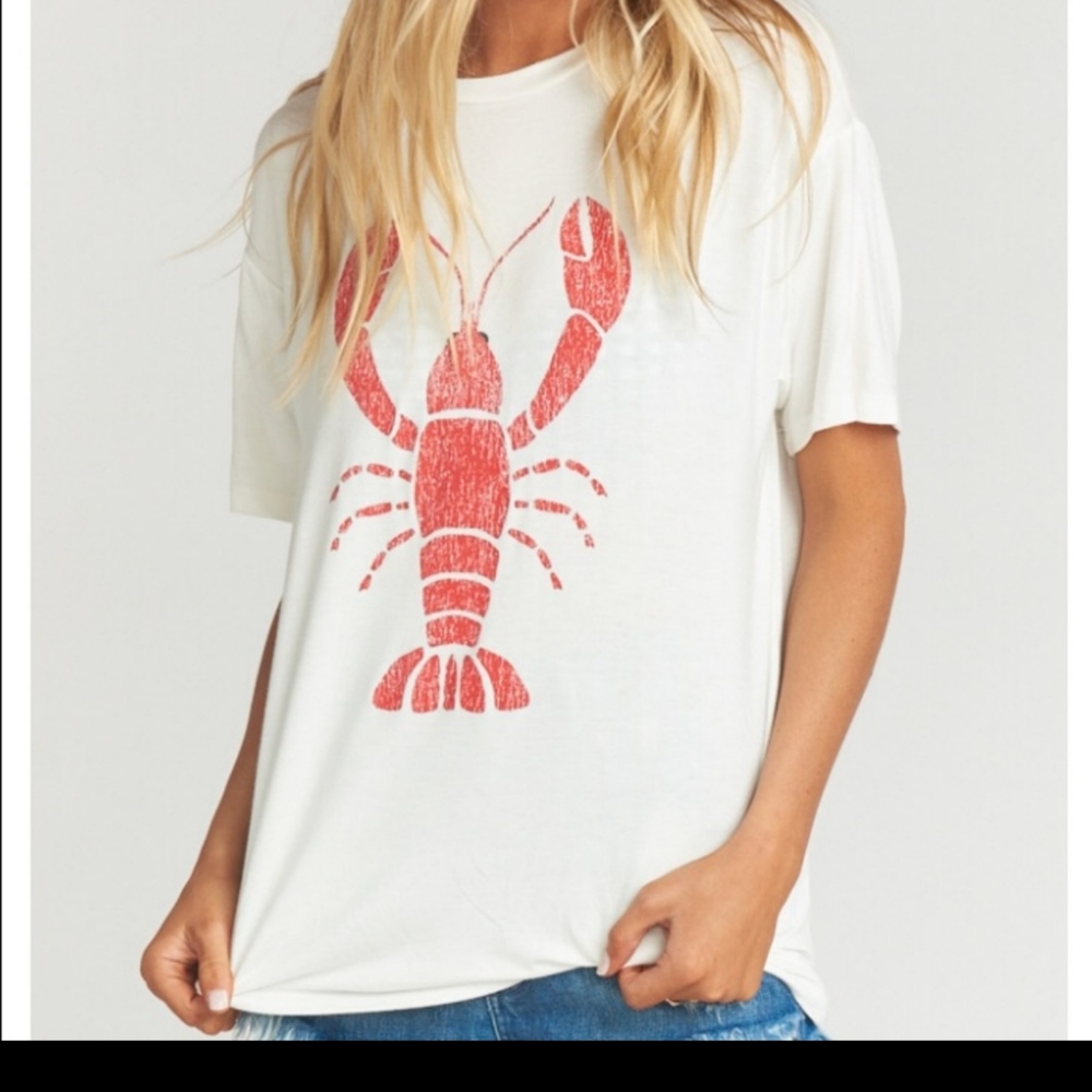 MUMU MELLOW BY SHOW ME YOUR MUMU LOBSTER TEE
